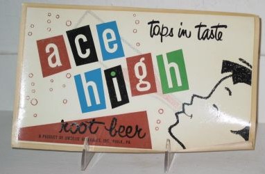 Ace High root beer